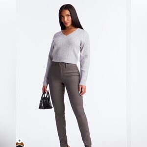 Fashion Nova Gray Skinny Jeans